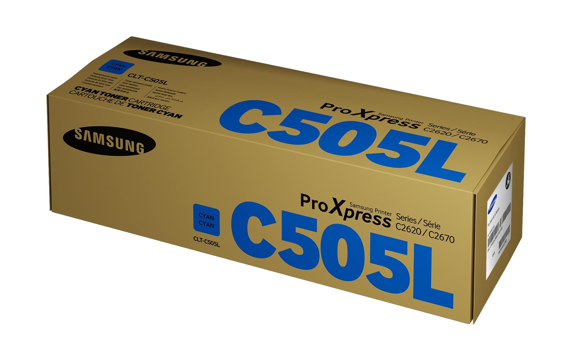 Toner CLT-C505L / SU035A CyanToner, Cyan