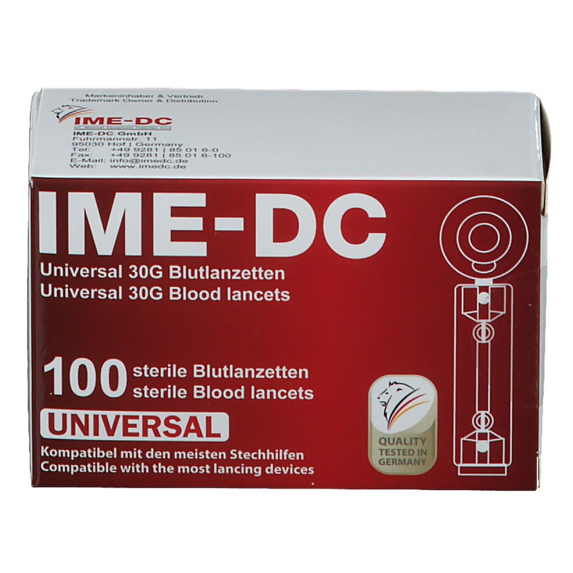 IME-DC Blutlanzetten