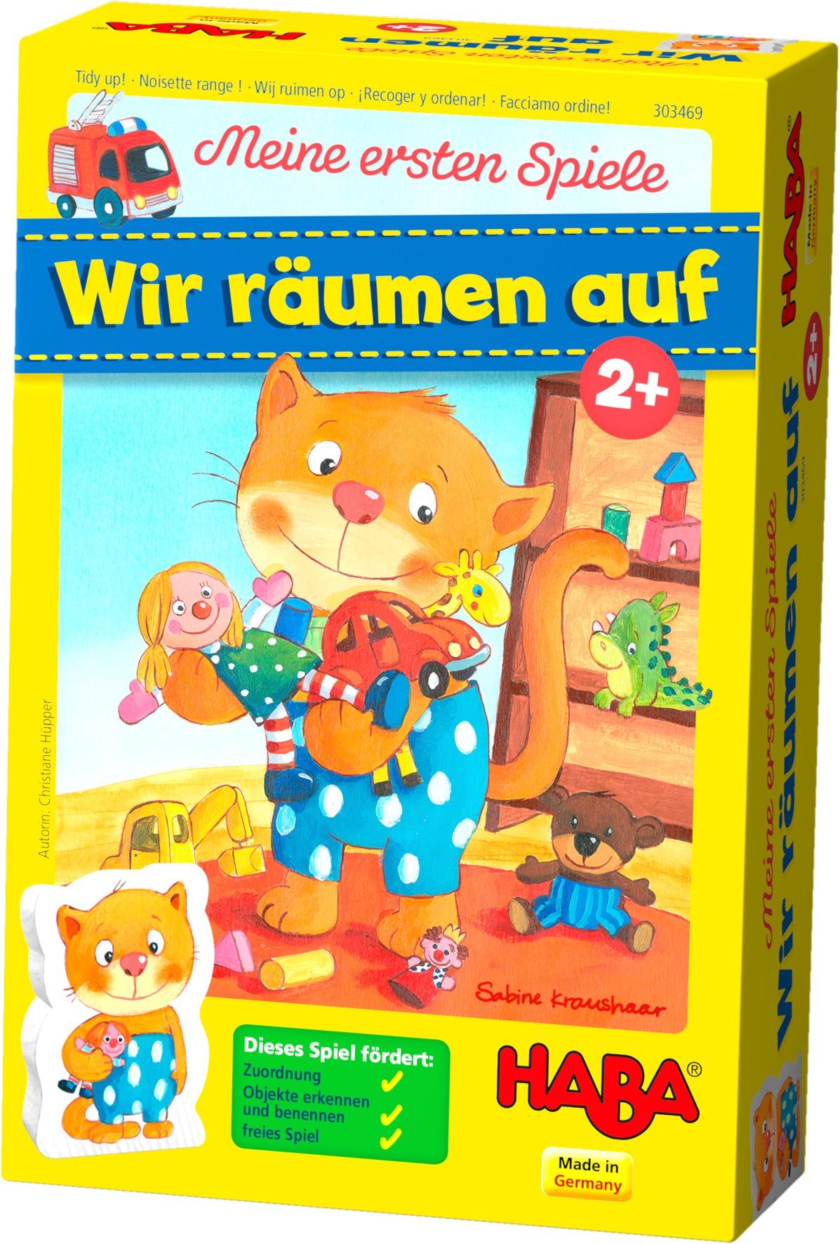 HABA Spielware Meine ersten Spiele - Wir raeumen auf!
