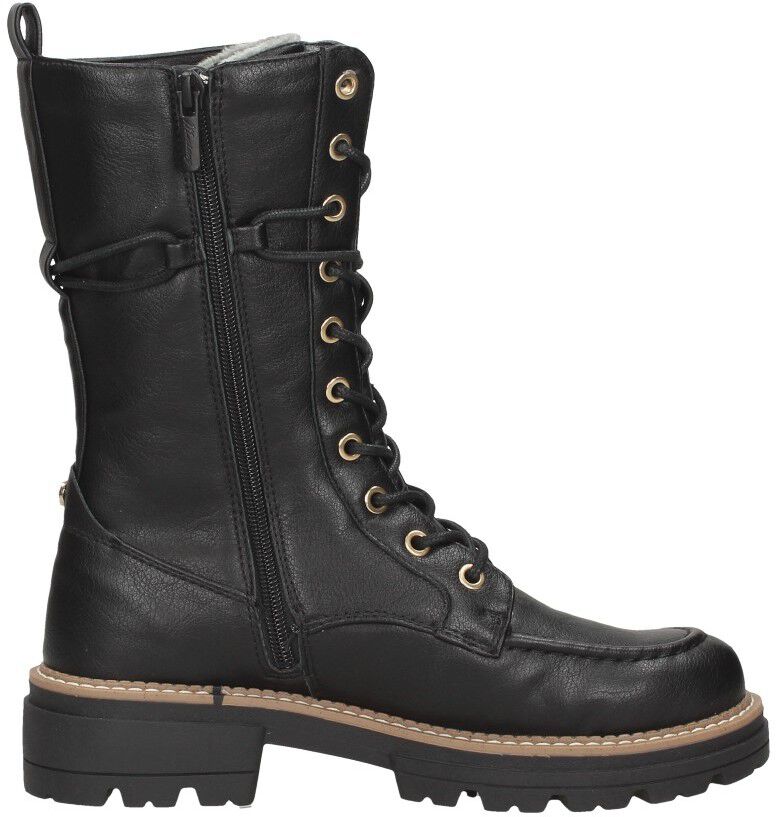 Mustang Veterschoenen Hoog zwart