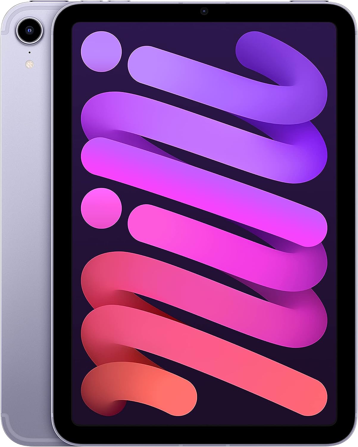 Apple iPad Mini (6ª geração): com chip A15 Bionic, tela Liquid Retina de 8,3 polegadas, Wi-Fi 6, câmera frontal de 12 MP e câmera traseira de 12 MP, Touch ID, bateria para o dia todo.