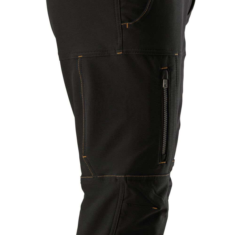 BUKSE L.BRADOR 1092P SVART STR 46