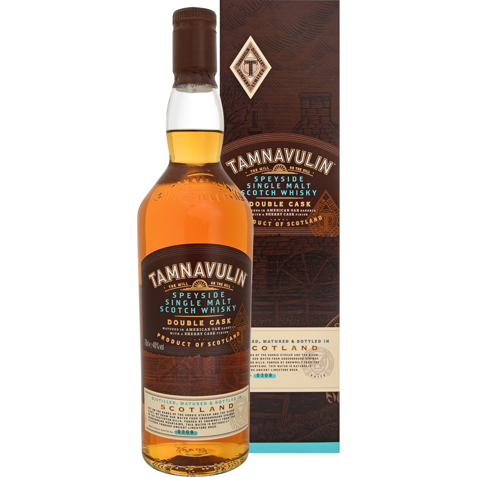 Tamnavulin Double Cask Single Malt Whisky 40 % 70cl