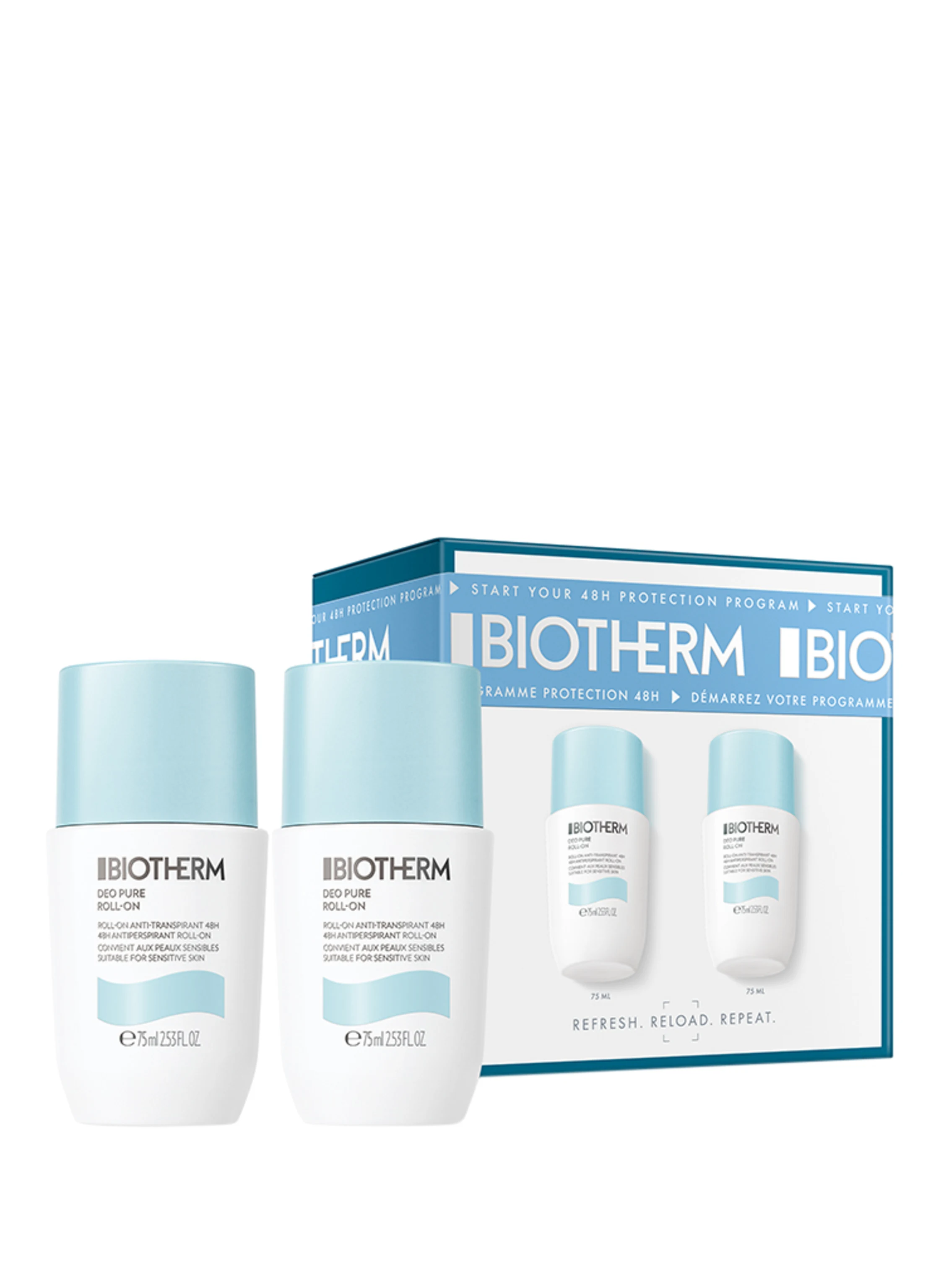BIOTHERM DEO PURE ROLL-ON DUO SET