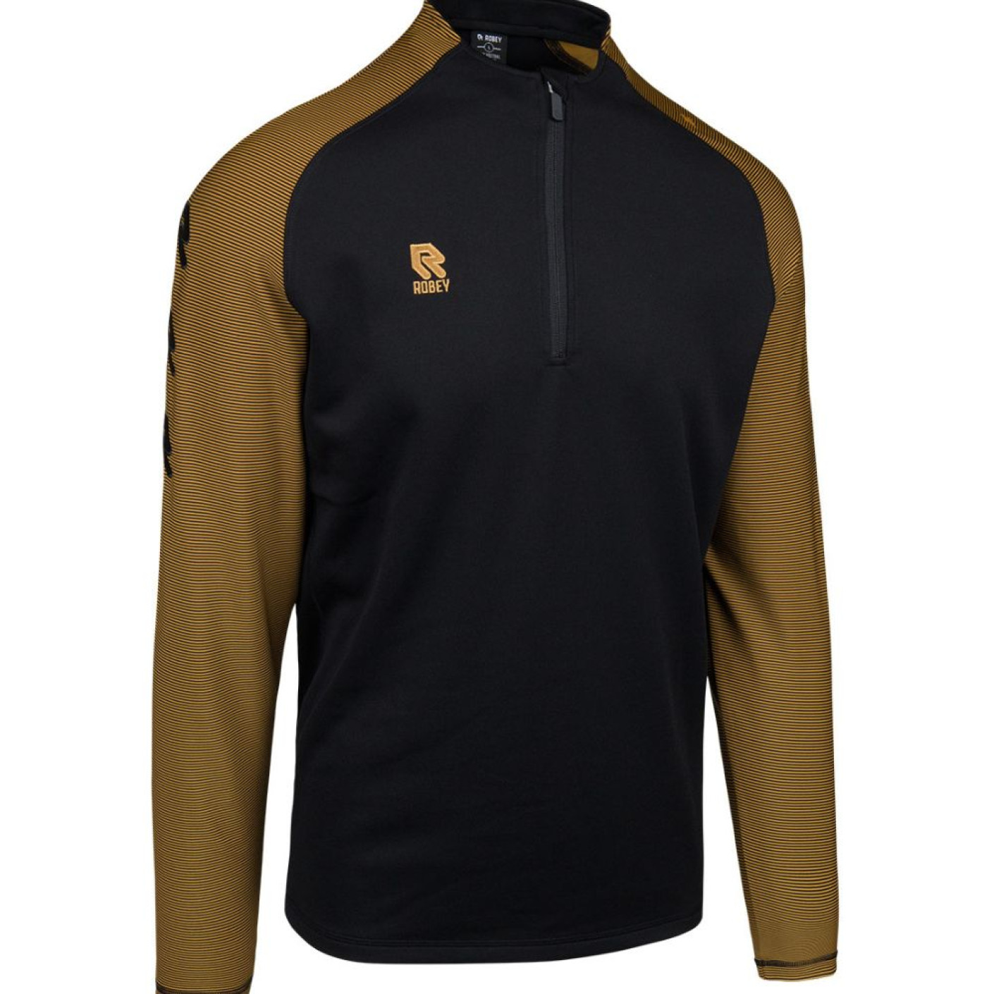 Robey Performance Trainingstrui 1/4-Zip Zwart Goud