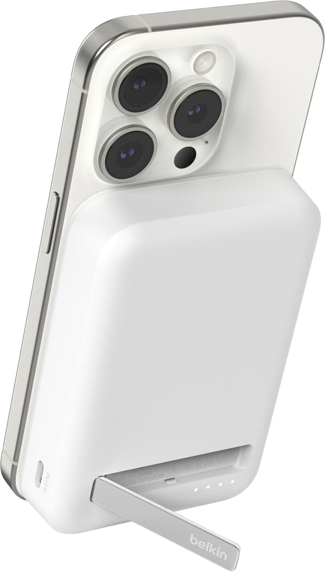 Belkin BoostCharge Pro 10K Magnetic Qi2 powerbank (white)