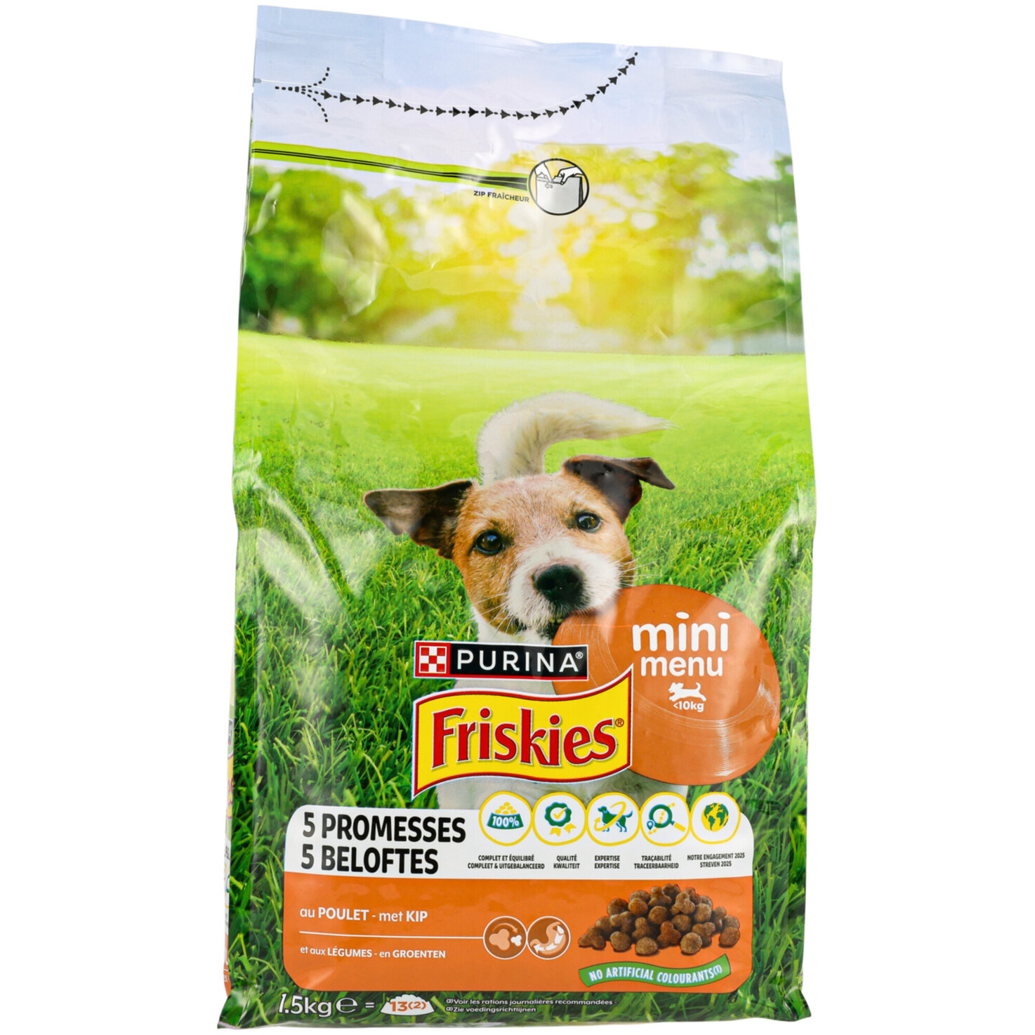 Friskies Mini Hunde Trockenfutter Huhn & Gemüse