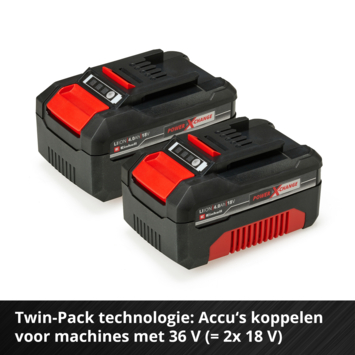 Einhell 18V startset accu 4.0Ah + oplader