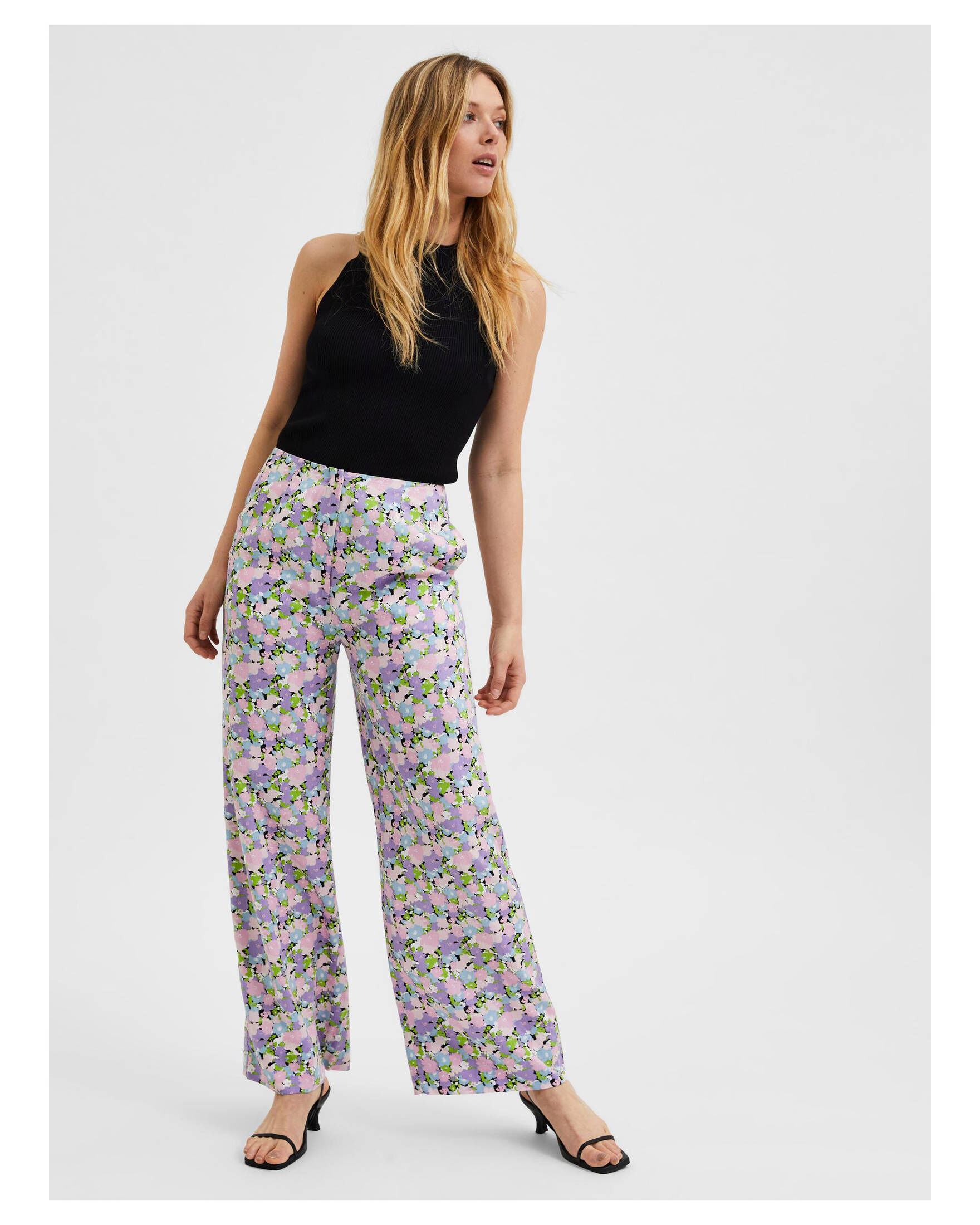 Selected Femme| Damen Palazzohose SLF JUDITA HW WIDE PANT
