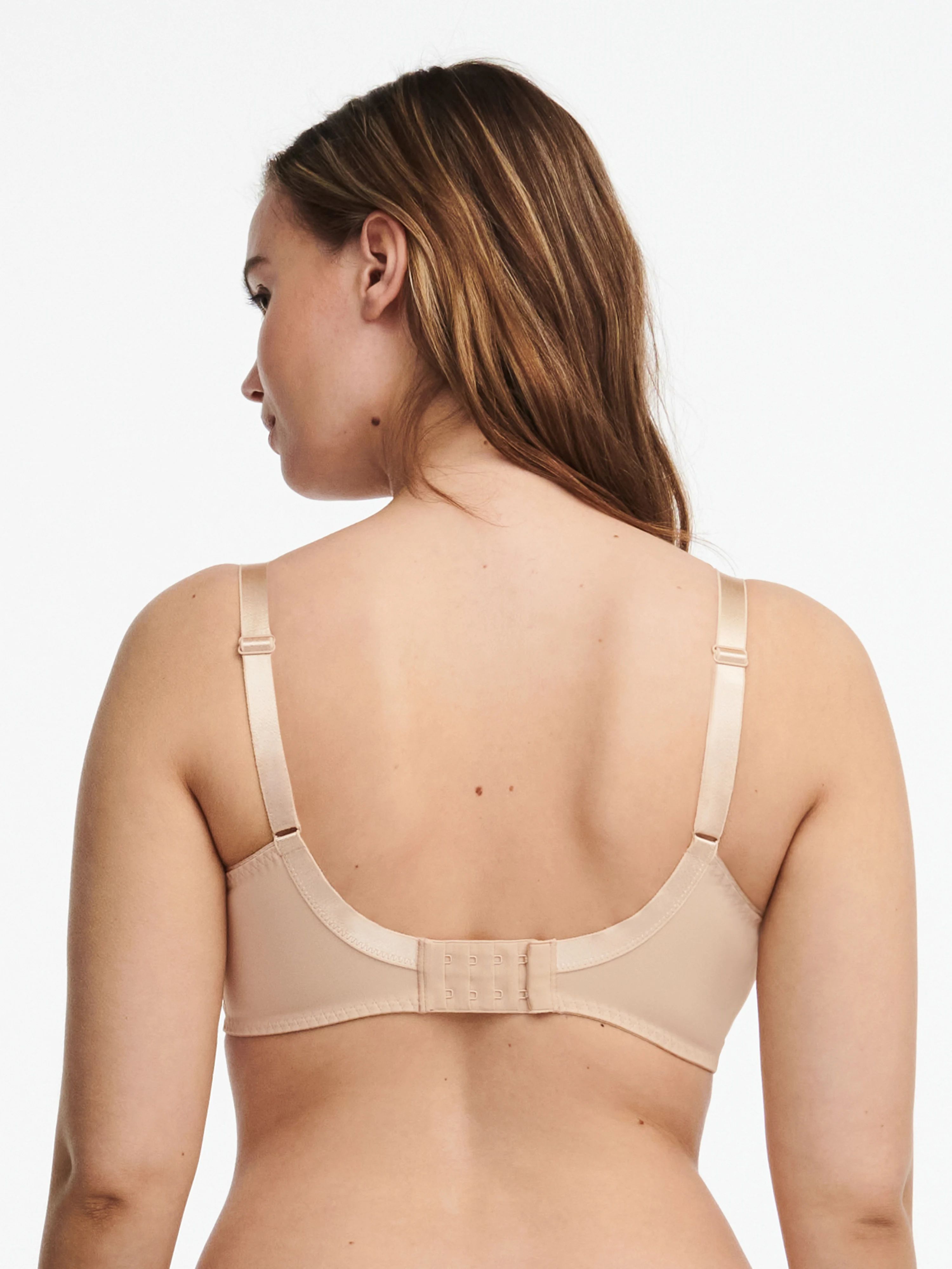 EVERY CURVE - Soutien-gorge emboîtant broderie florale | Beige