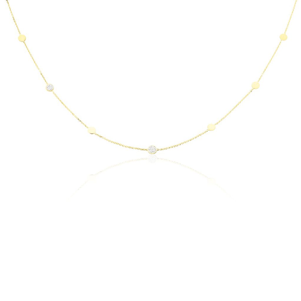 Collier Phoebe Or Jaune