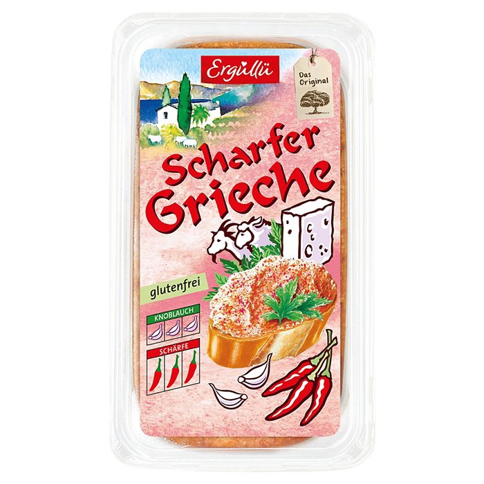 ERGÜLLÜ Antipasti Cremes 125 g, Scharfer Grieche