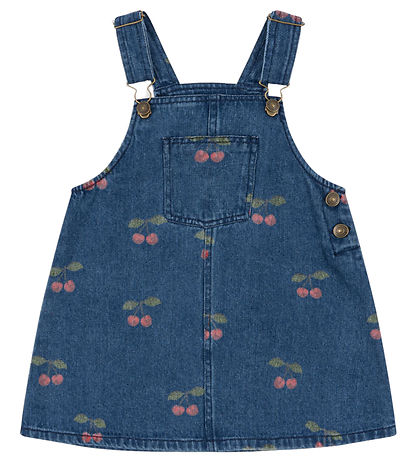 Konges Sløjd Kjole - Magot Overall - Ma  Grønde Cerise Denim