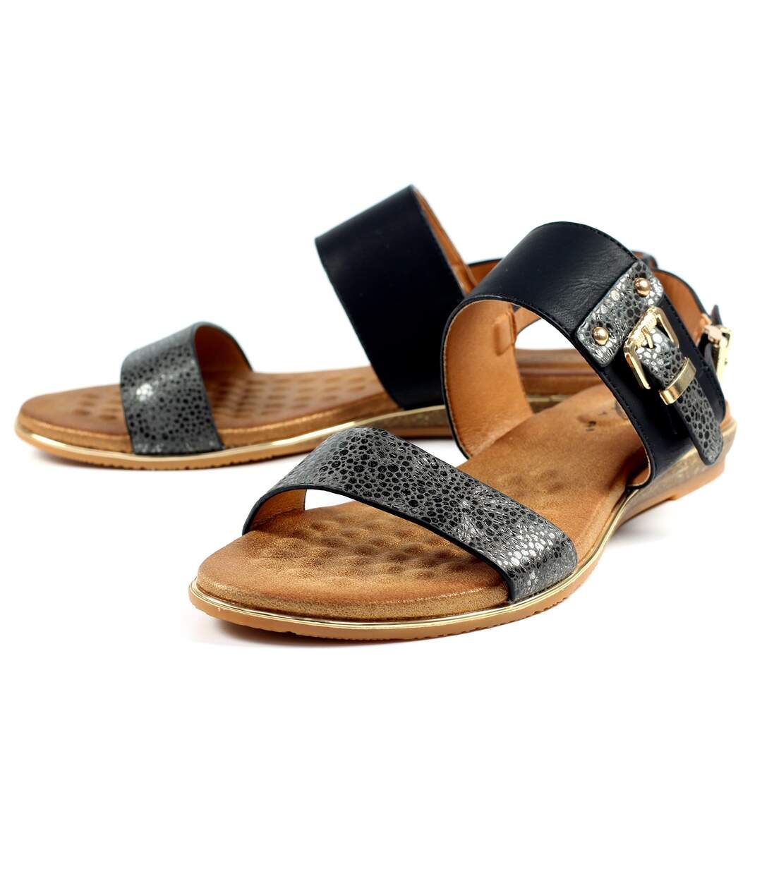 Lunar - Sandales HORTON - Femme (Noir) - UTGS494