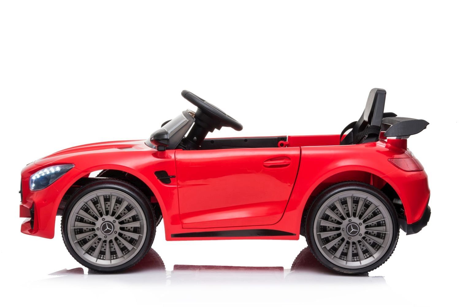 Carrinho Elétrico Infantil Mercedes GTR AMG da Toys Store, Carro Elétrico Infantil, Veículo Esportivo, Capacidade de Peso 35 kg