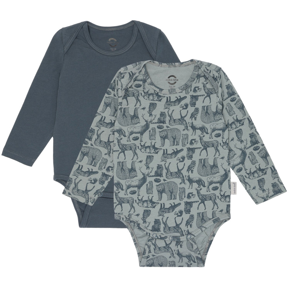 Køb Mikk-Line Orion Blue 2-Pak LS Body