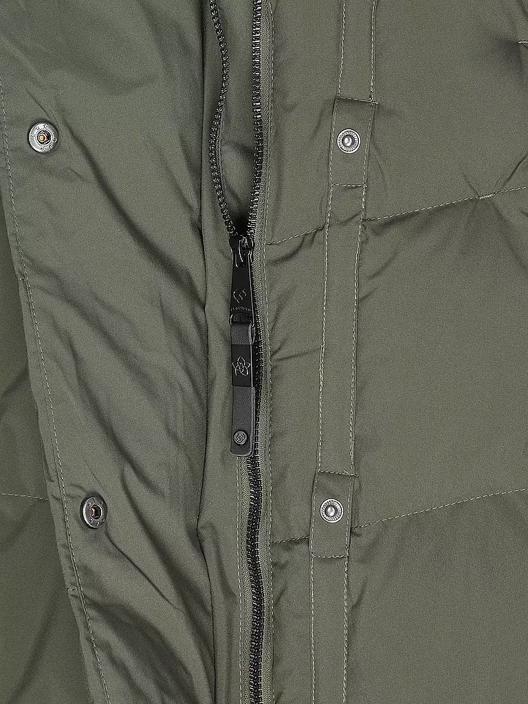 RAGWEAR Steppjacke PAVLA LONG olive