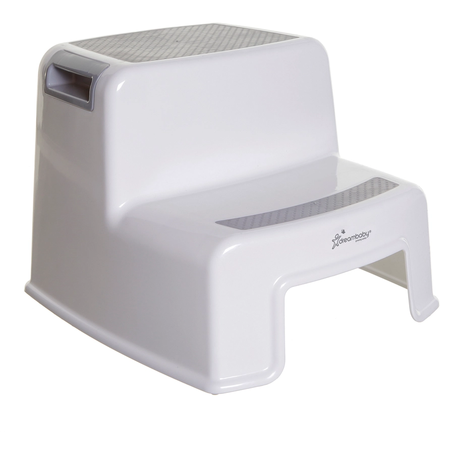 Dreambaby®Tritthocker mit Stufen in weißgrau