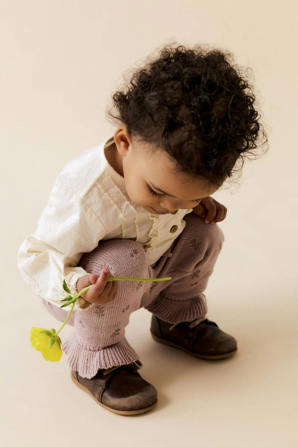 LIL' ATELIER blousetop ecru broderie