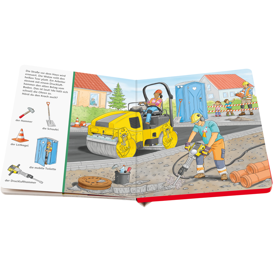 Ravensburger Sachen suchen, Sachen hören: Auf der Baustelle