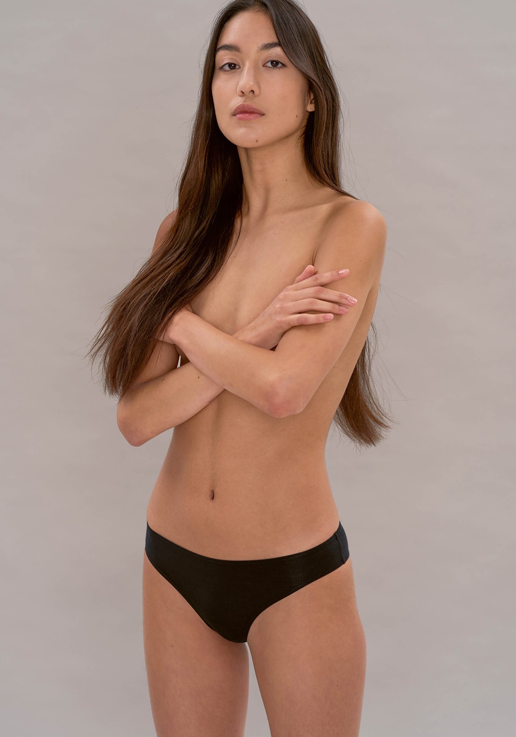 Moi Basics Cheeky Slip Black