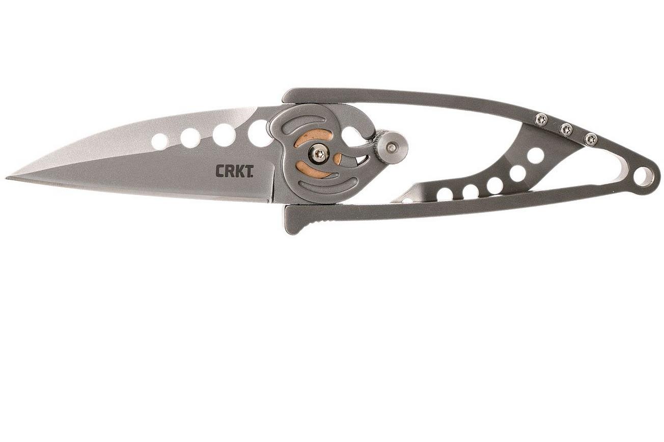 CRKT Snap Lock 5102N zakmes, plain edge, Ed van Hoy design