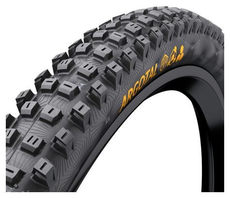 Pneu VTT Continental Argotal 27.5'' Tubeless Ready Souple Downhill Casing SuperSoft Compound E-Bike e25