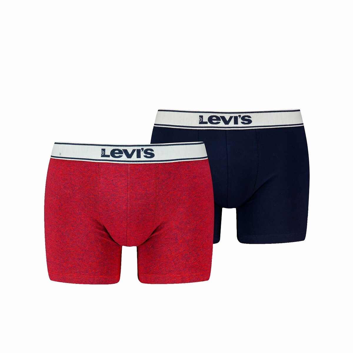 Conjunto de 2 cuecas boxer lisas da Levi's