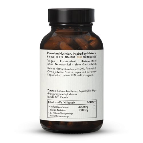 Sunday Natural Products  Natriumbicarbonat kapseln