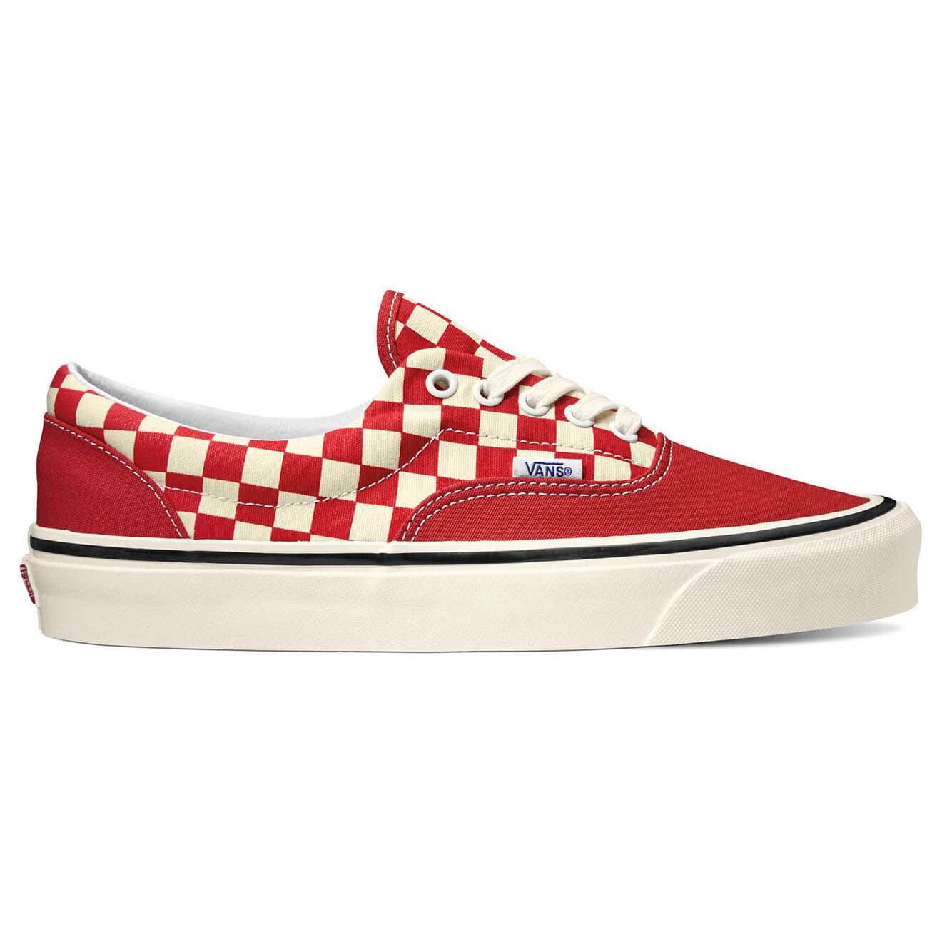 Vans Sneakers en Toile dammier Era 95 DX rouge/blanc