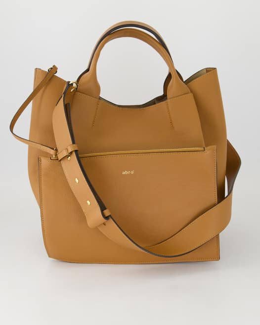 Abro Shopper Essential Handtasche in Braun