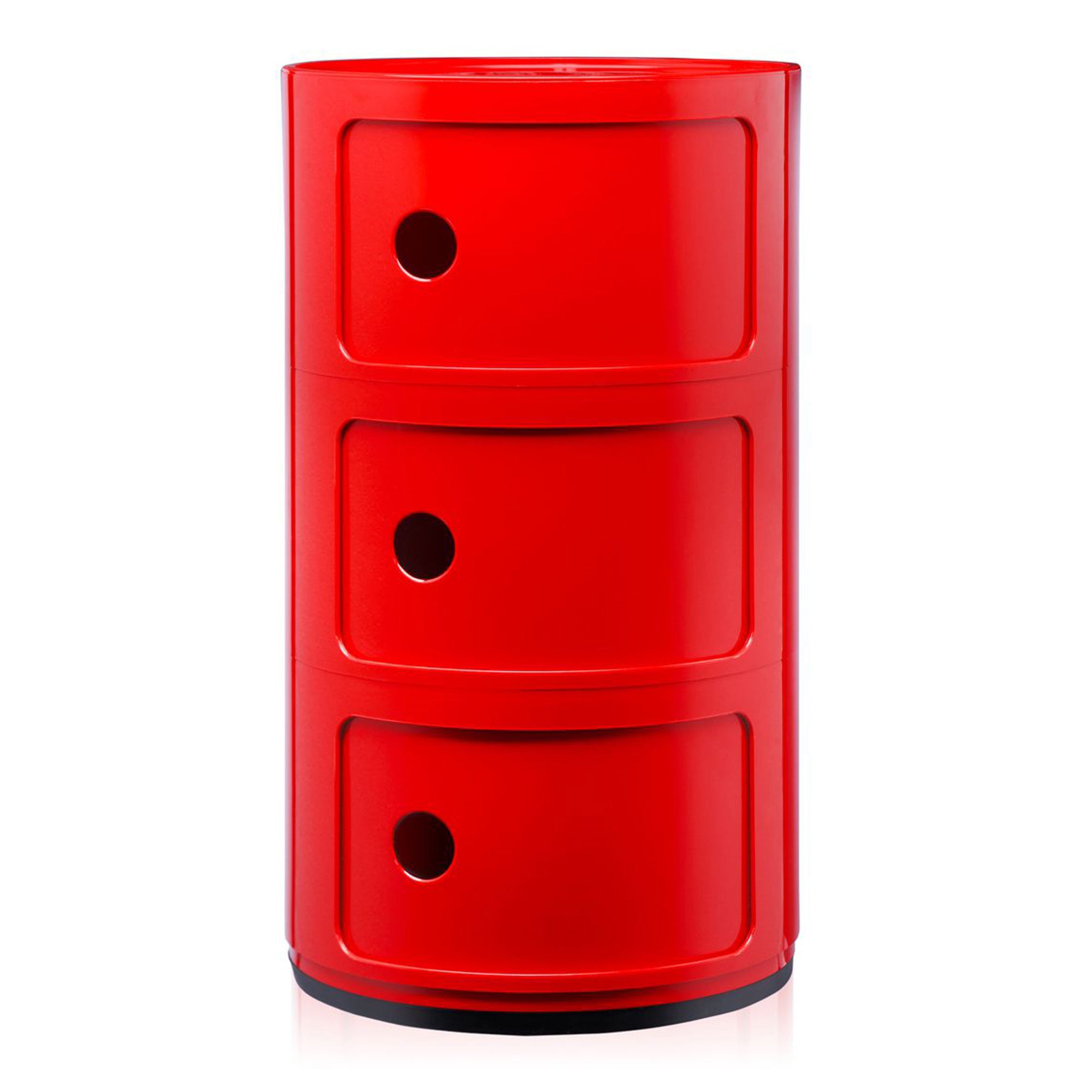 Kartell Componibili Kast Ã 32 cm - 3 Modules - Rood