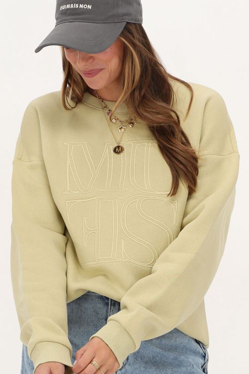 Groene sweater 