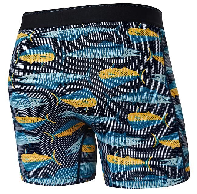 SAXX UNDERWEAR - QUEST QUICK DRY MESH BOXER BRIEF FLY