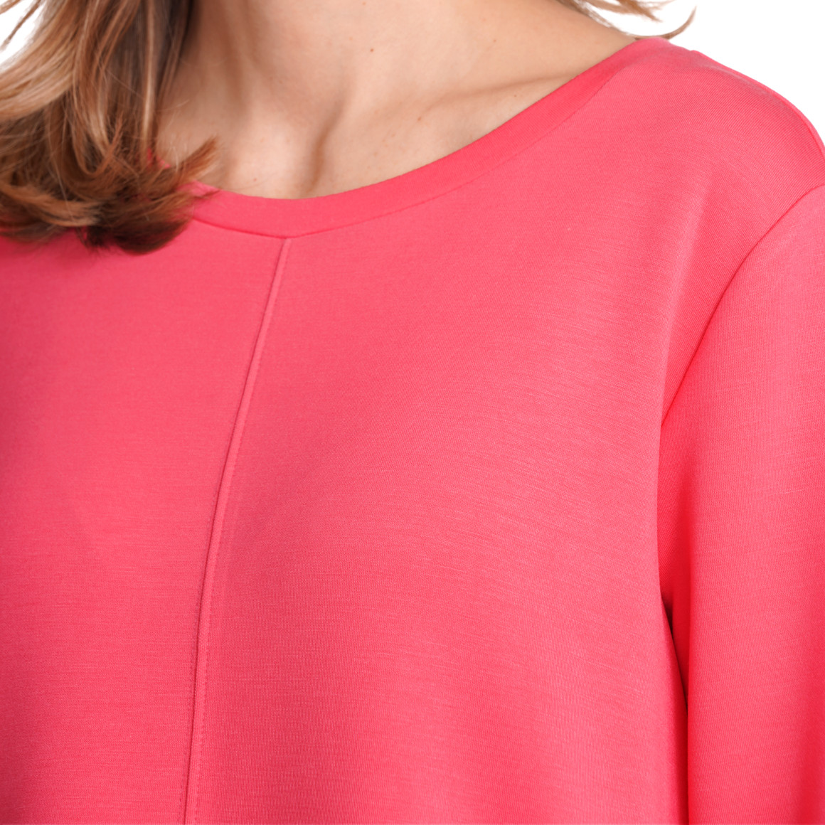 Gina Benotti Damen Sweatshirt mit Modal pink