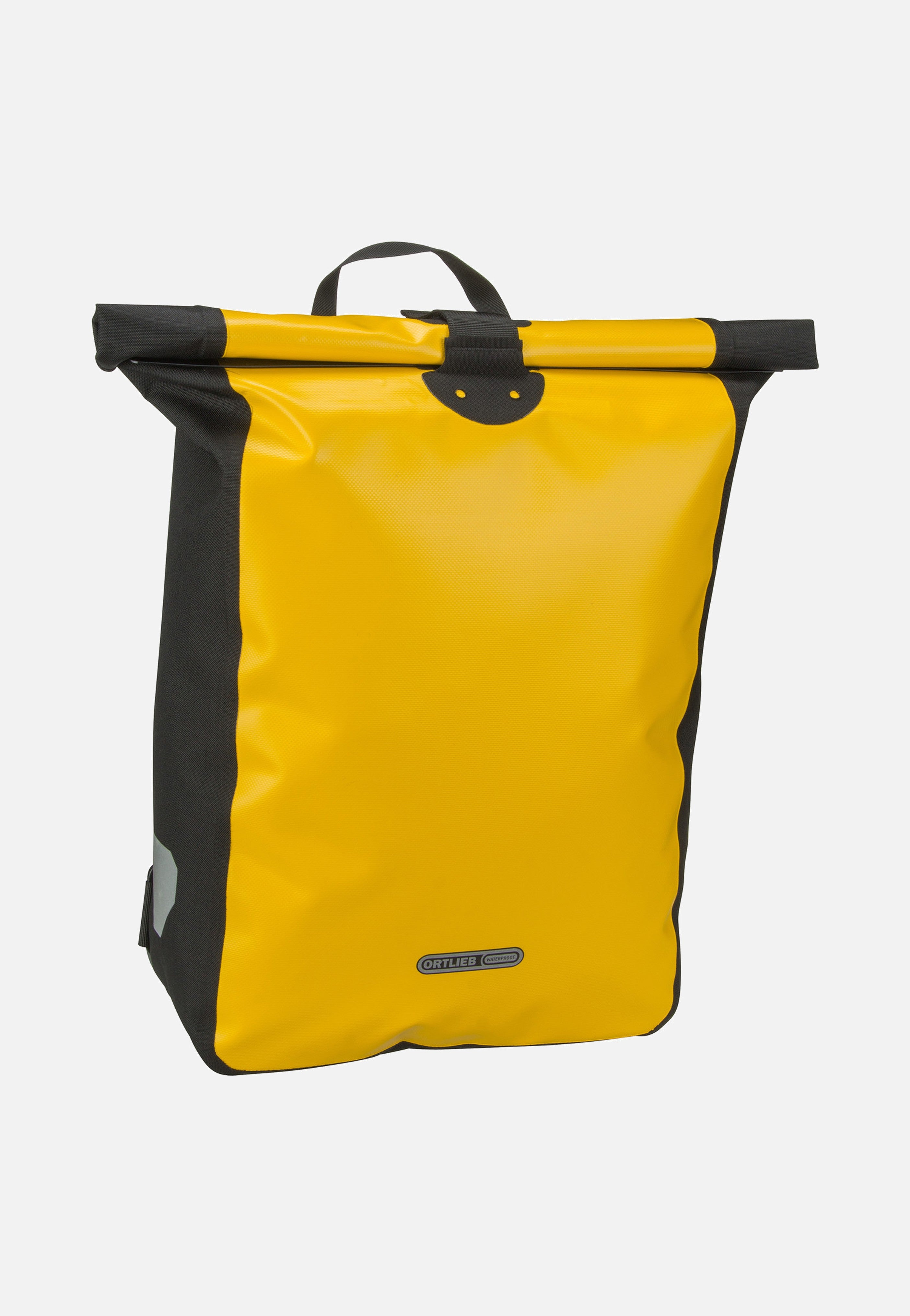 Messenger-Bag Sonnengelb Schwarz - Rolltop Rucksack