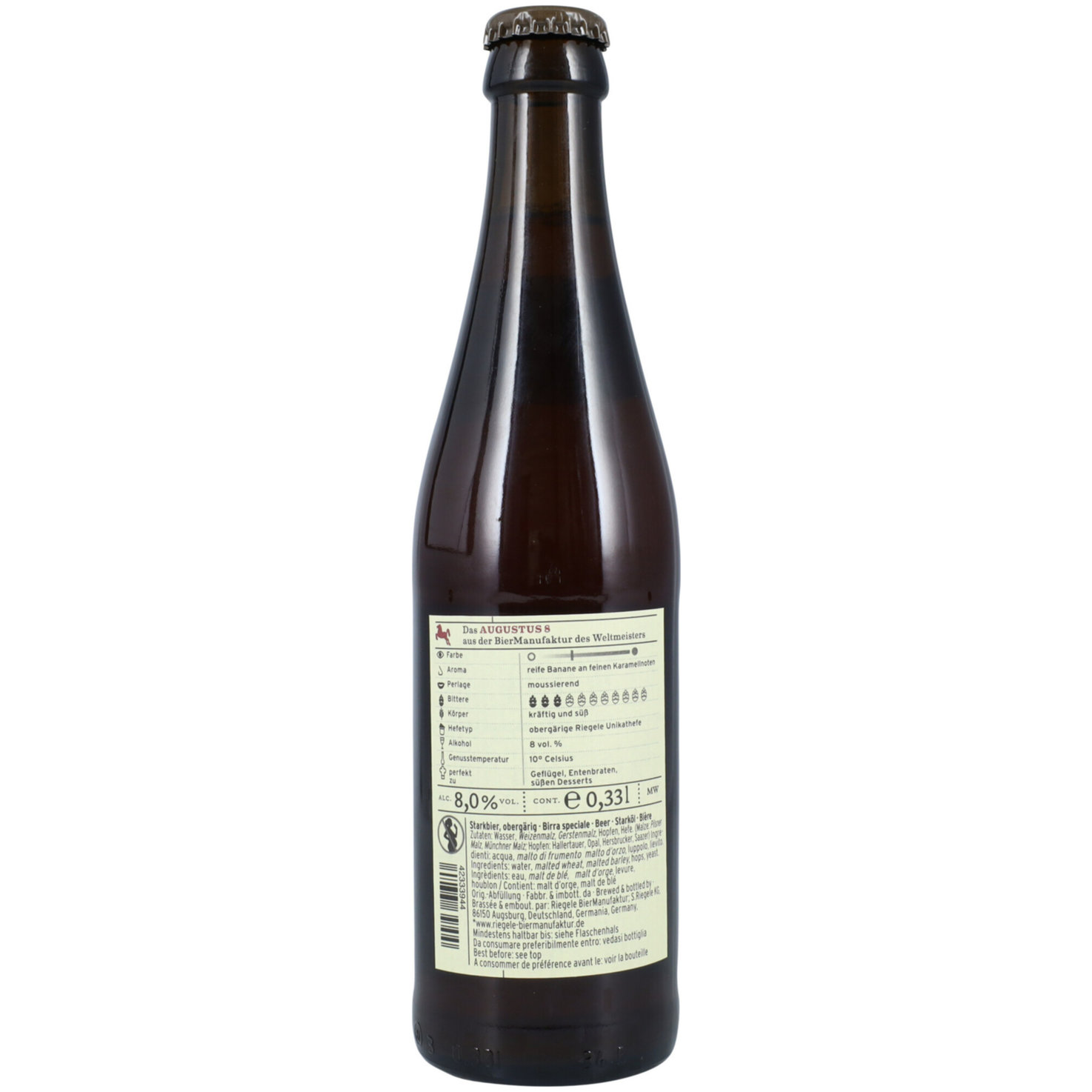 Riegele Augustus 8 33 cl -33cl