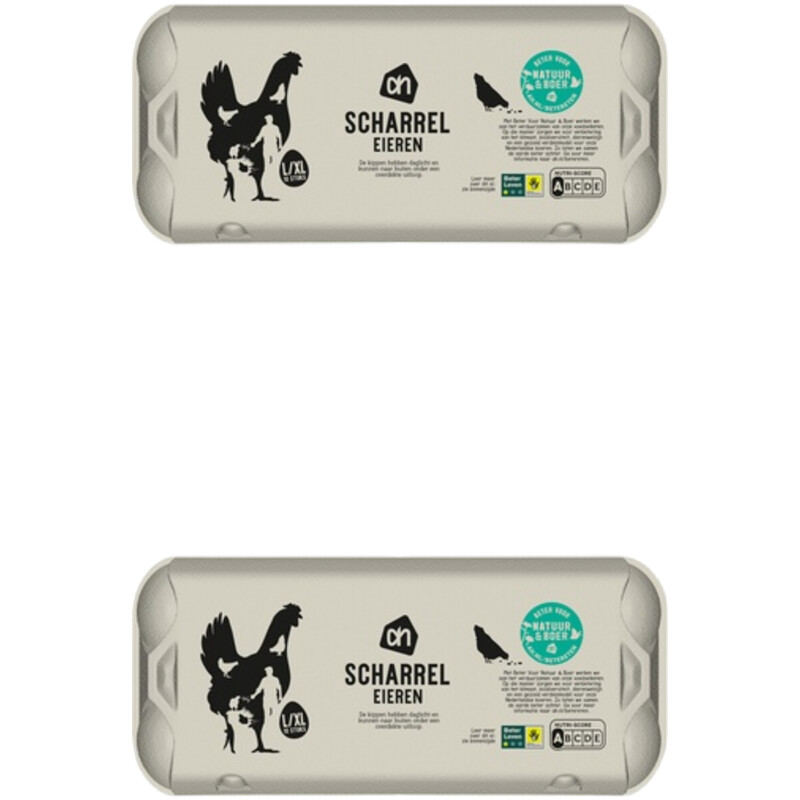 AH Verse scharreleieren L XL 2-pack