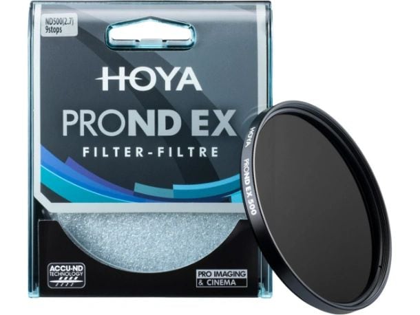 Hoya Hoya PROND EX 500 (ND 2.7) – 52 mm Neutraldichtefilter, der das Licht auf einen Wert von 9 Blendenstufen reduziert