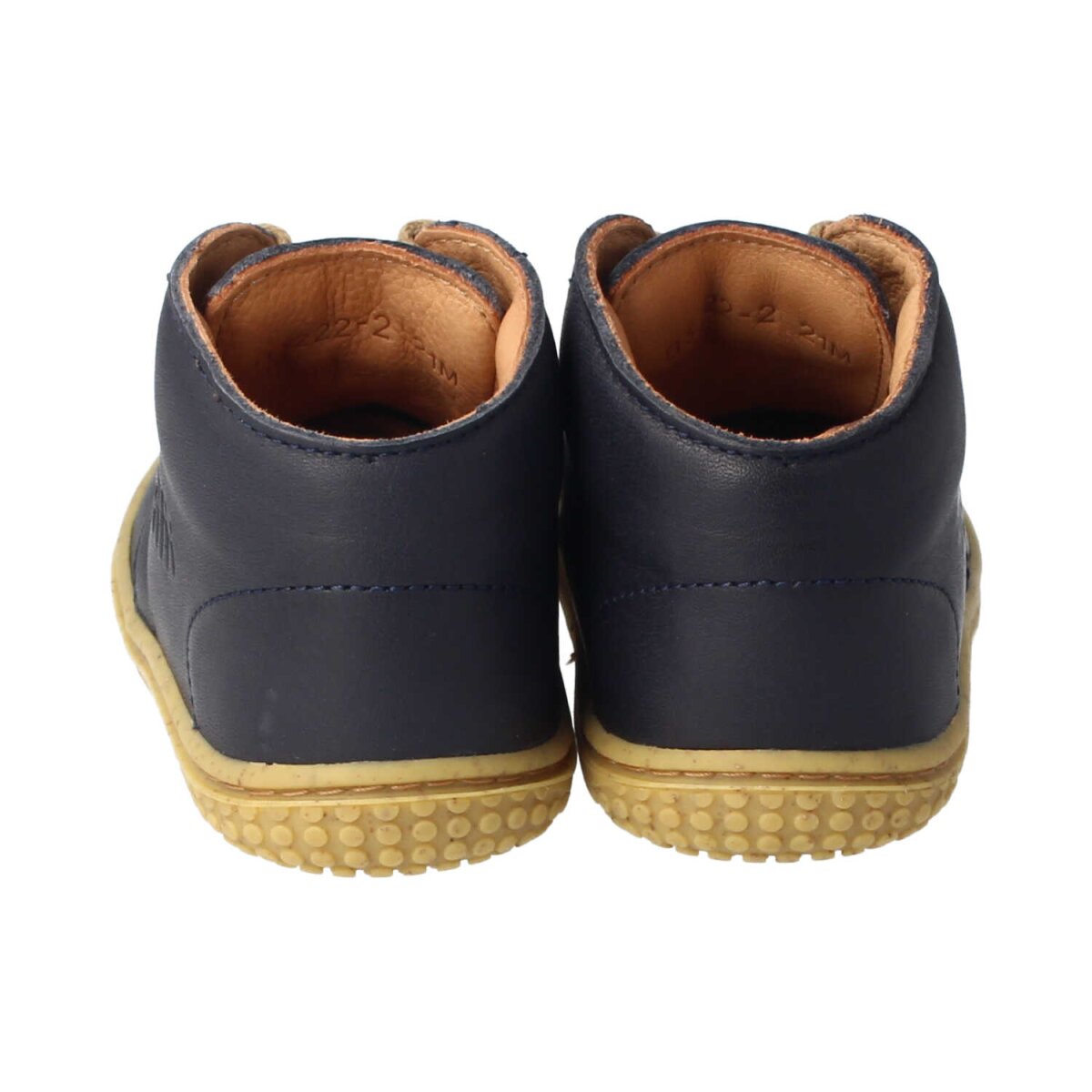 B3222-2 navy SOFT-TOE BIO-nappa leather laces Weite/M