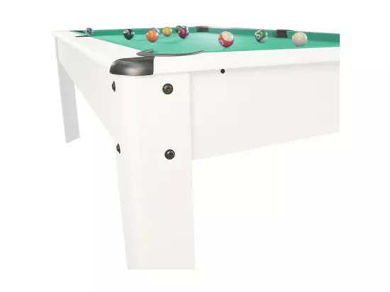 Billard Américain HARMONY 6Ft - 206,5 x 116,5 x 80 cm avec accessoires - Couleur Ivoire