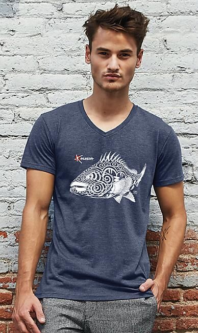 KANUMERA - T-SHIRT BIO LE MEROU HOMME