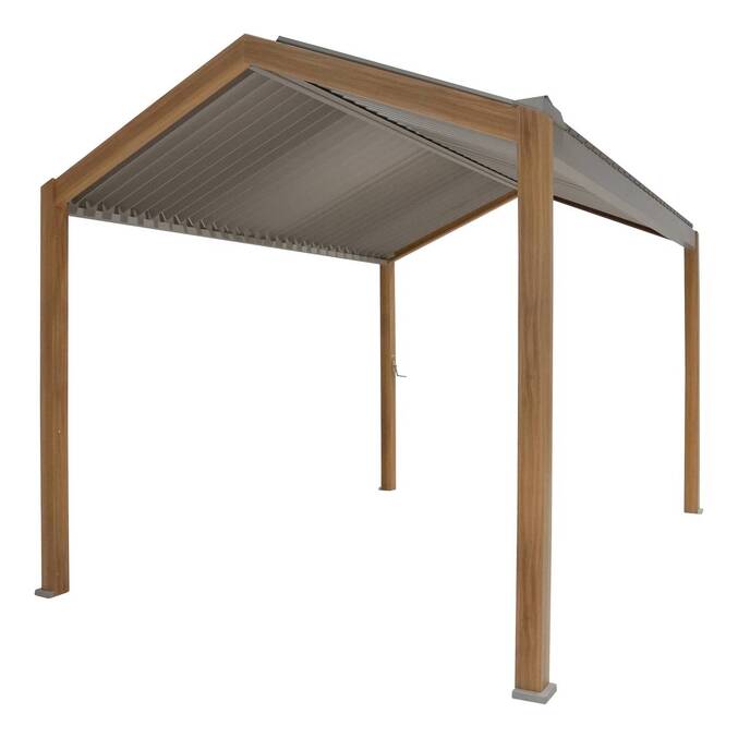 Pergola bioclimatique autoportante ECOZIA Honey