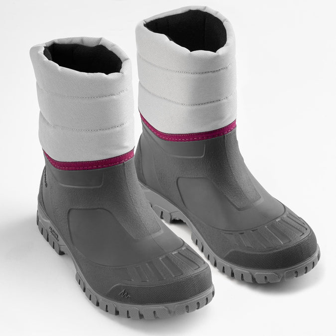 Decathlon Quechua - Botas de caminhada na neve impermeáveis e quentes para mulheres - SH100 mid