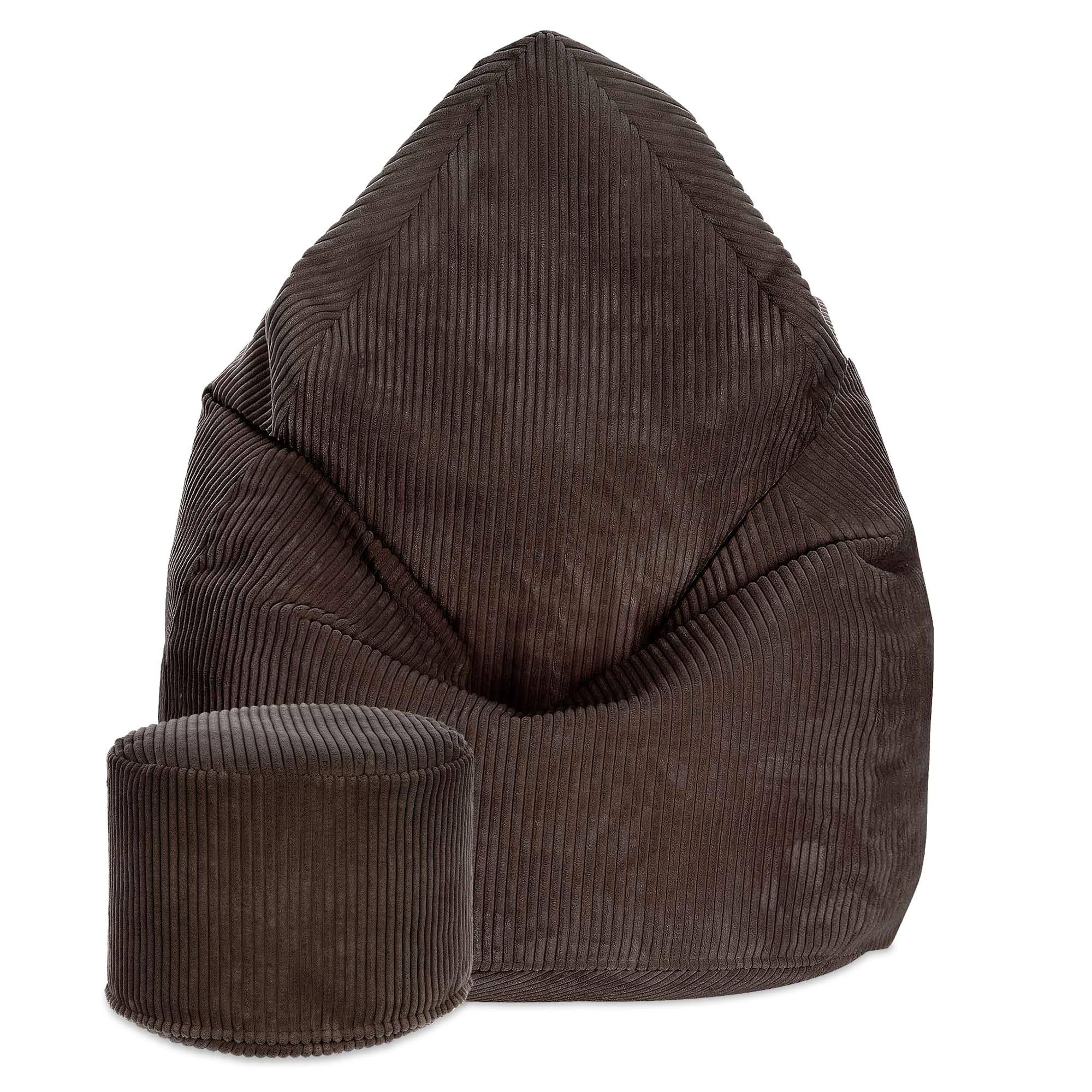 Dreamroots Sitzsack Erwachsene Cord oder Kinder Bean Bag Sofa Sitzsack