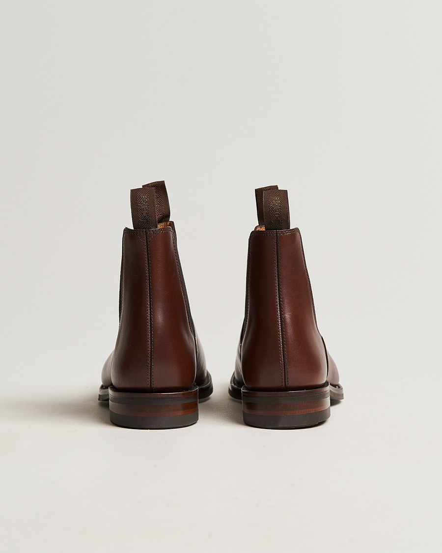 Loake 1880 Chatsworth Chelsea Boot Brown Waxy Leather