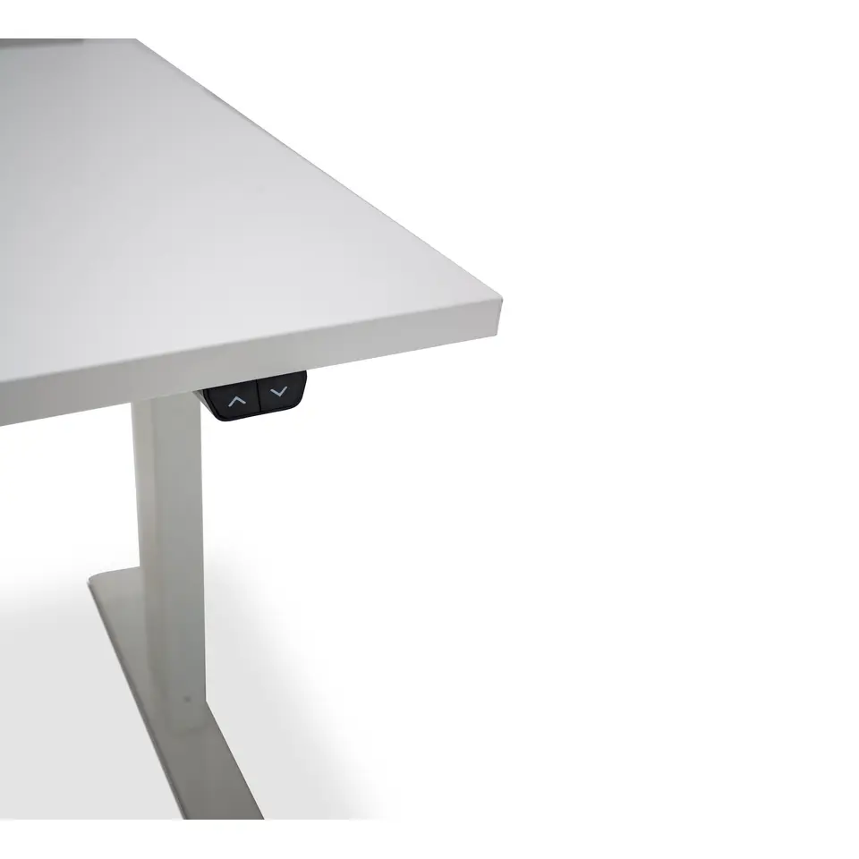MRC EASY elektrisch ARBO zit-sta bureau - 160x80cm - wit - wit