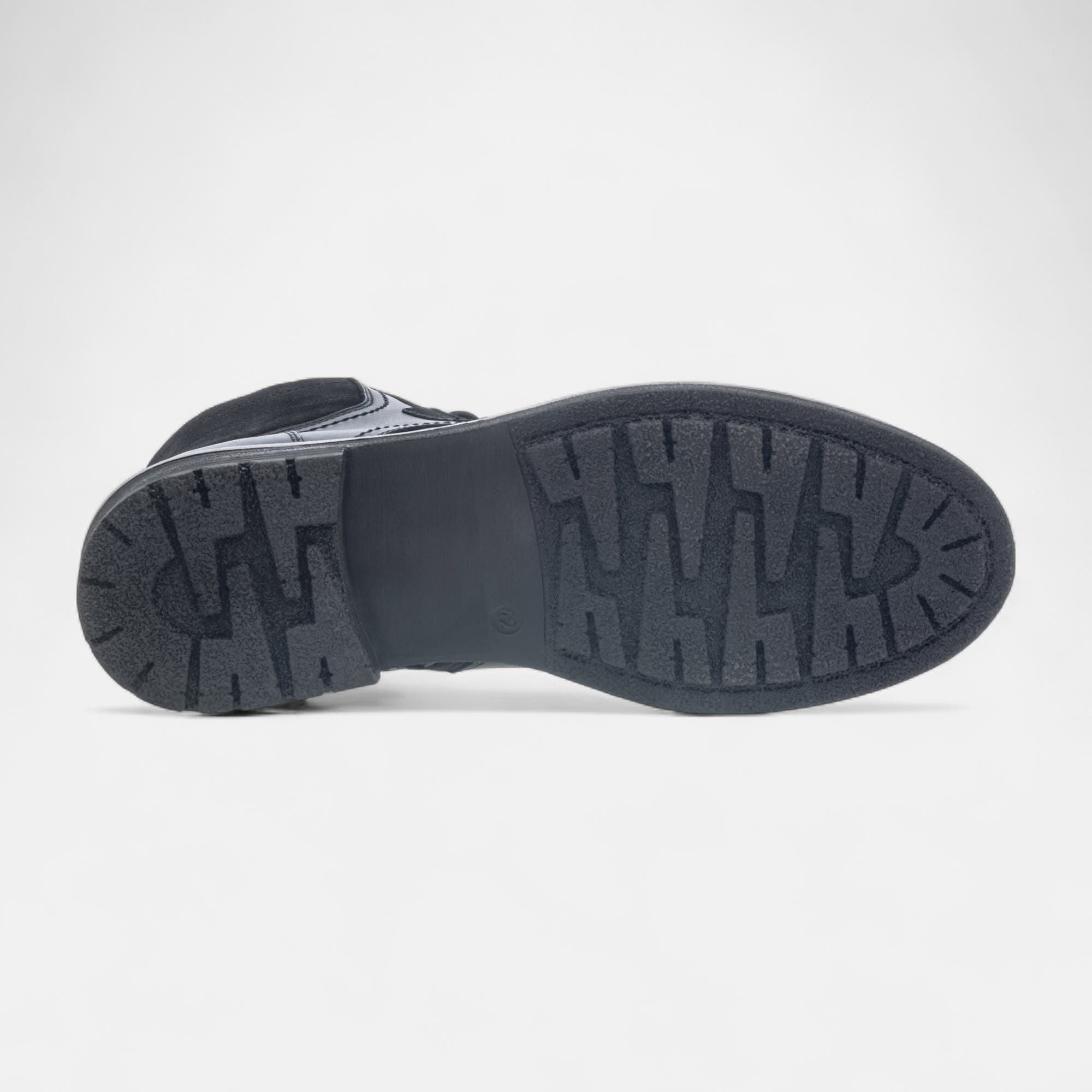 Bottines Homme en cuir noir