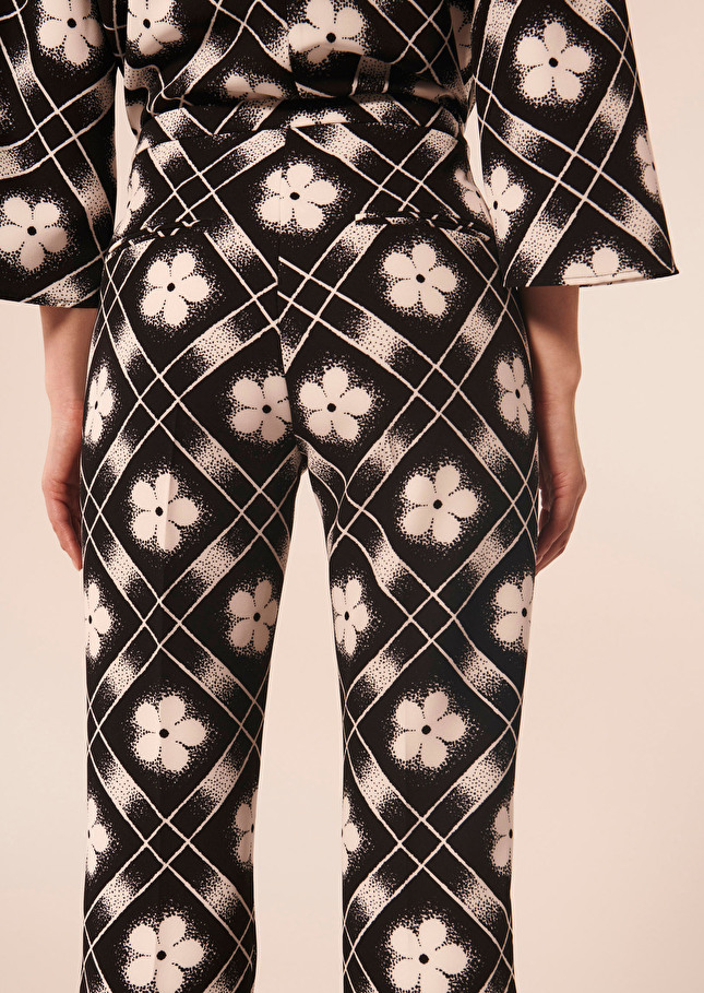 Pantalon Paivannoir imprimé à fleurs