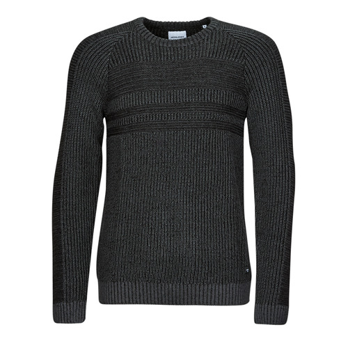 Jack & Jones - JJPOWER KNIT CREW NECK - Gris
